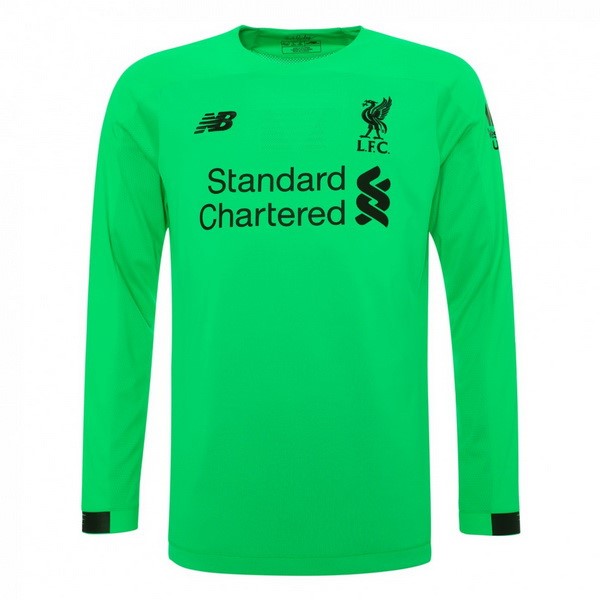 Camiseta Liverpool ML Portero 2019/20 Verde